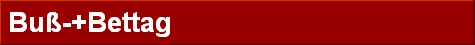 Bu�-+Bettag