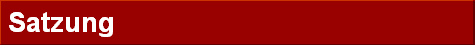 Satzung